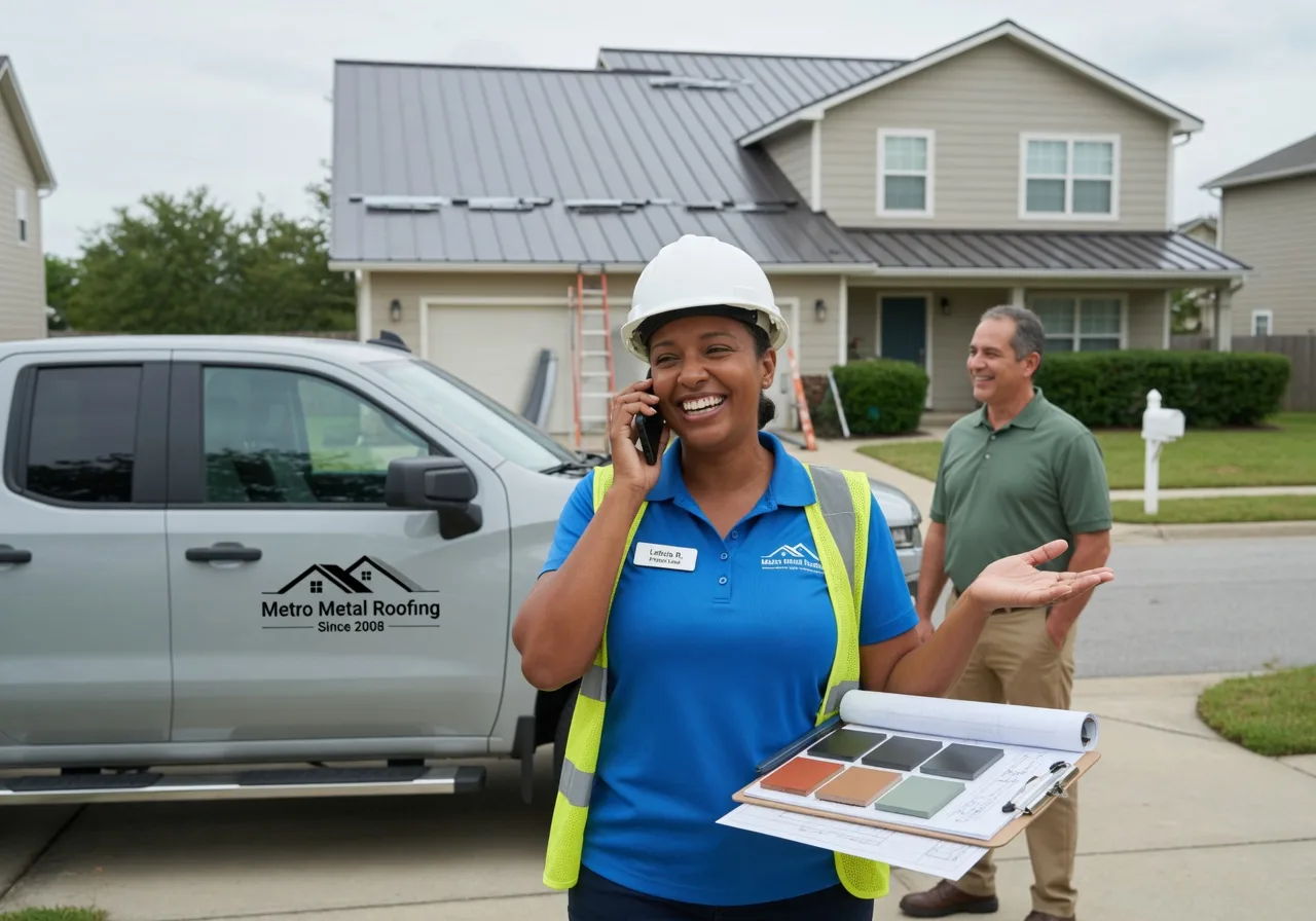 Storm Damage Metal Roof Repair in Farmersburg, IN